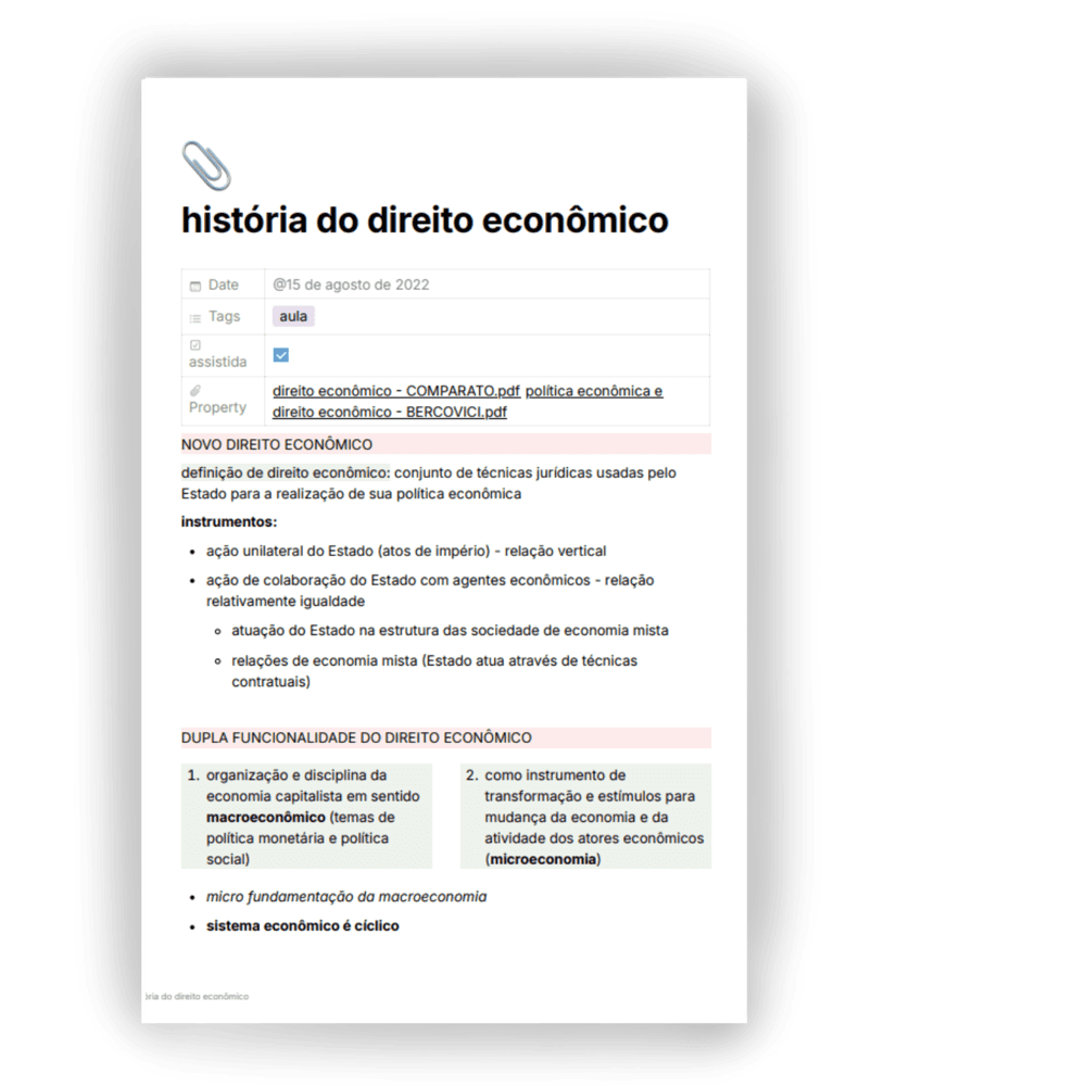 Resumo completo no computador