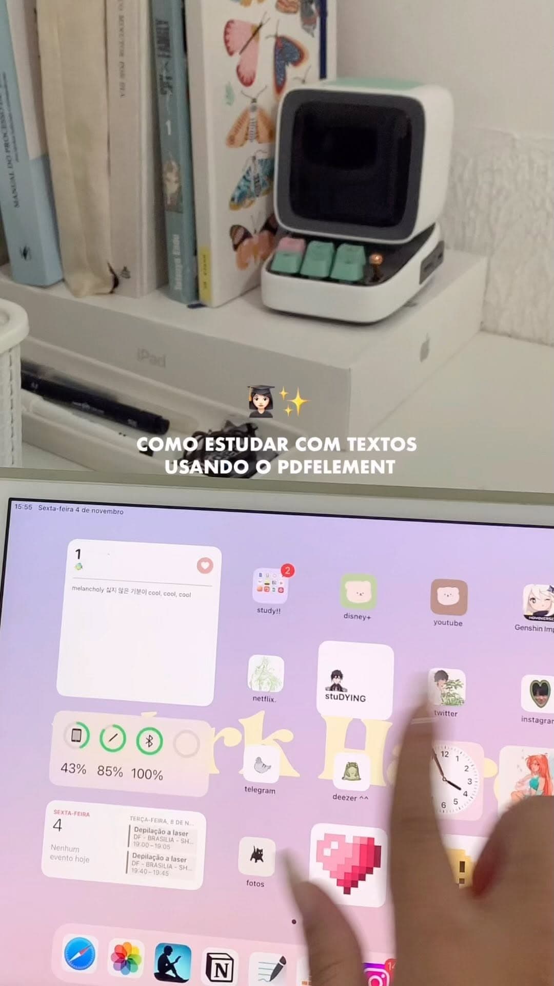 PDFelement, Estudar direto de textos e PDFs